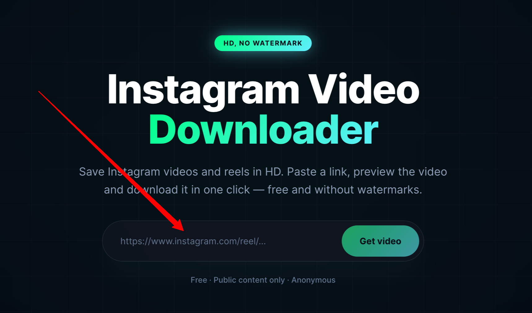 Instagram Video Downloader